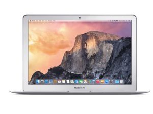 Macbook Air de 13.3″ con procesador Intel i5 de 1.6Ghz y 64GB de Almacenamiento Flash y 2GB de Memoria Ram. Batería Nueva.