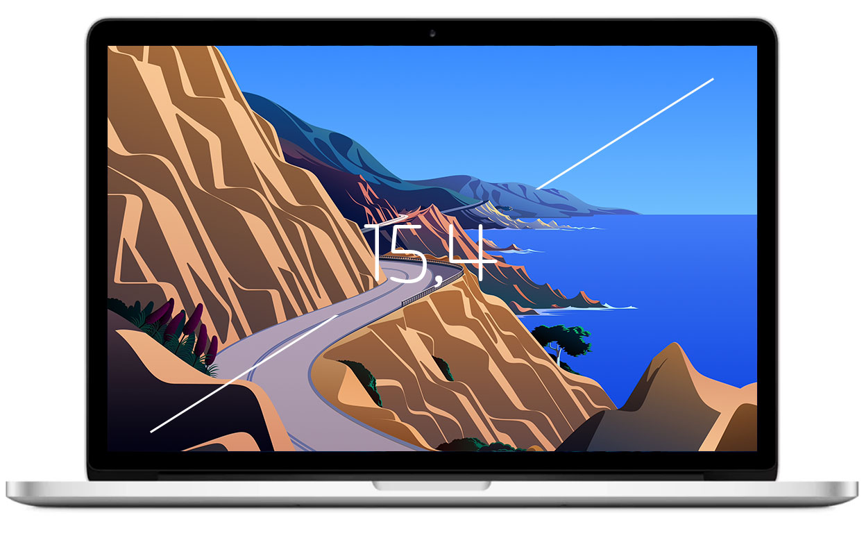 Macbook Pro de 15.4″ con procesador Intel i7 de 2.8Ghz y 251GB de Almacenamiento Flash, 16GB de RAM. 308 Ciclos de Batería.
